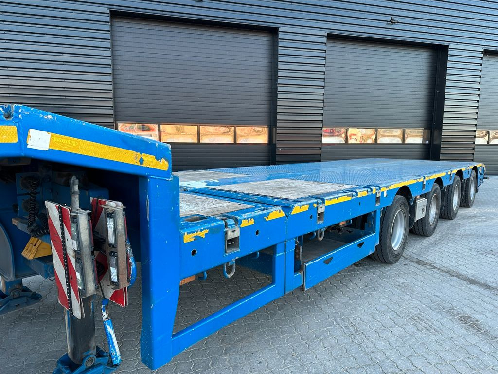 Puspiekabe zema profila platforma Broshuis Tieflader SL Axle: foto 6