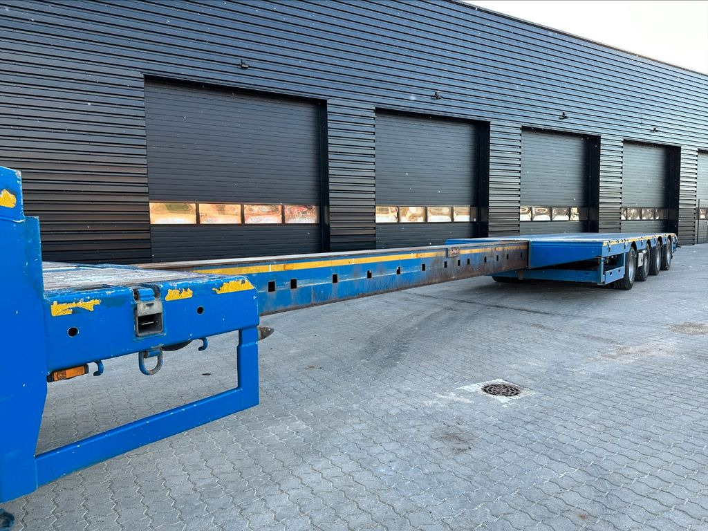 Puspiekabe zema profila platforma Broshuis Tieflader SL Axle: foto 9