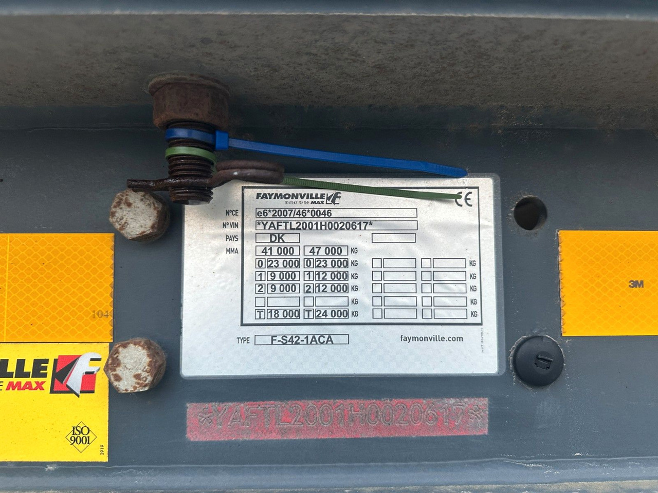 Faymonville 2 achs tiefbett / ausziehbar / Forstmaschinen - Puspiekabe zema profila platforma: foto 3 Faymonville 2 achs tiefbett / ausziehbar / Forstmaschinen - Puspiekabe zema profila platforma: foto 3