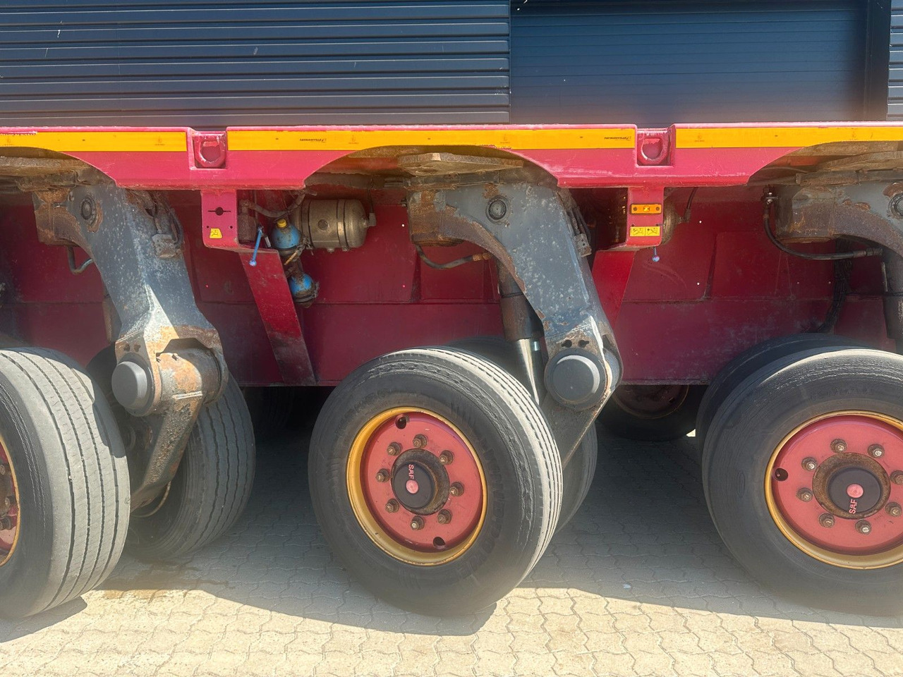 Puspiekabe zema profila platforma Faymonville 3+5  Variomax Tiefbett Faymonville 3+5  Variomax Tiefbett: foto 9