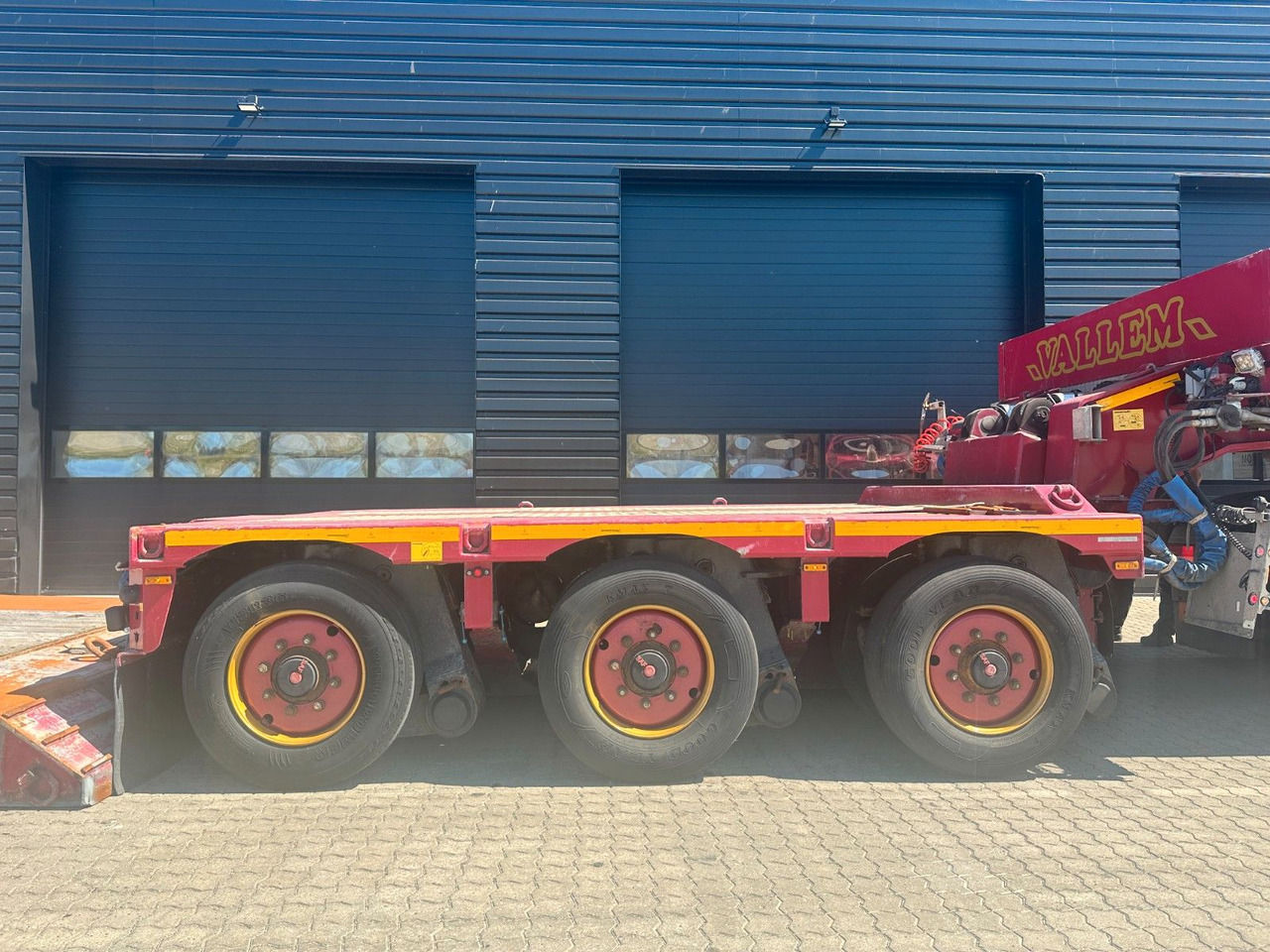 Puspiekabe zema profila platforma Faymonville 3+5  Variomax Tiefbett Faymonville 3+5  Variomax Tiefbett: foto 11