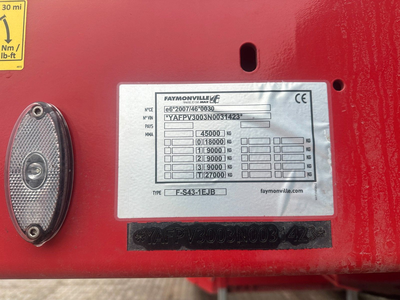 Faymonville 3 achs innenlader - Puspiekabe zema profila platforma: foto 3 Faymonville 3 achs innenlader - Puspiekabe zema profila platforma: foto 3