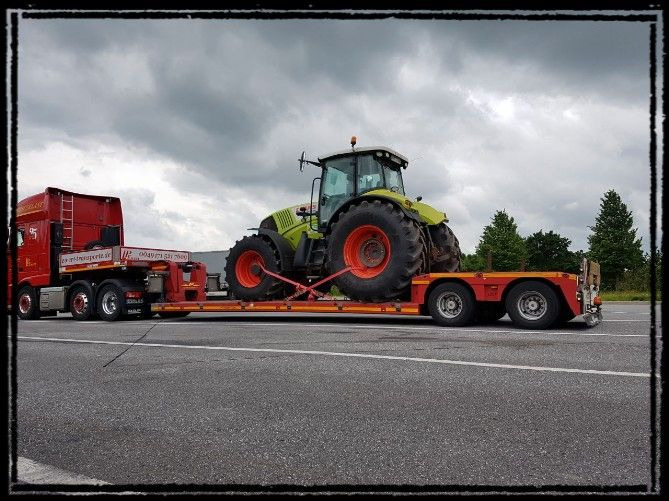 Faymonville Maxtrailer 510 Tiefbett / ausziehbar - Puspiekabe zema profila platforma: foto 3 Faymonville Maxtrailer 510 Tiefbett / ausziehbar - Puspiekabe zema profila platforma: foto 3