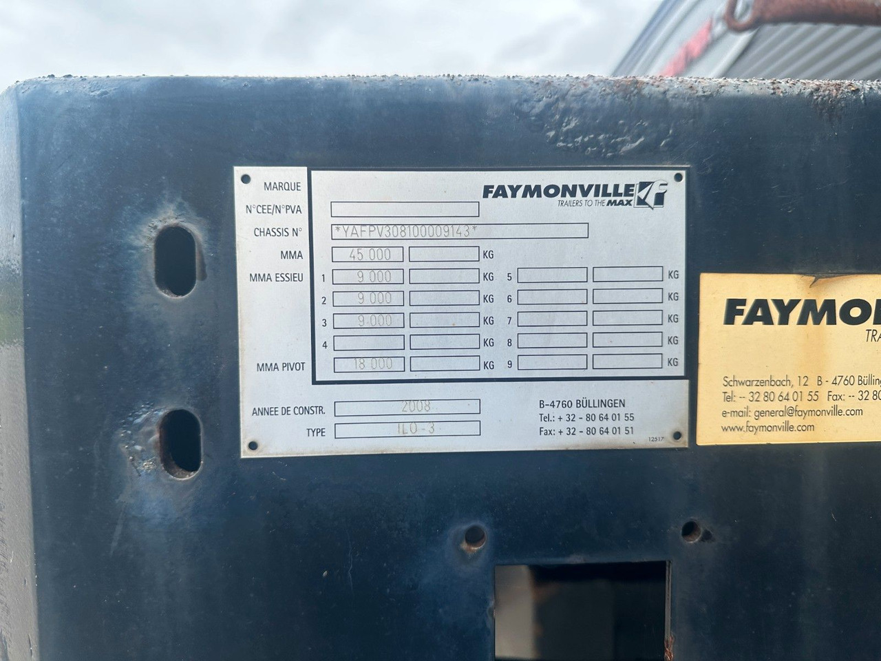 Faymonville Prefamax 3 achs innenlader - Puspiekabe zema profila platforma: foto 3 Faymonville Prefamax 3 achs innenlader - Puspiekabe zema profila platforma: foto 3