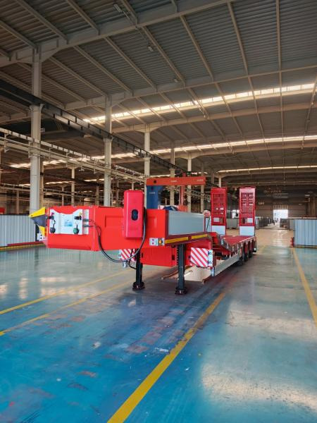 Lider Lowbed SK ISBAX33A2K19 - Puspiekabe zema profila platforma: foto 5 Lider Lowbed SK ISBAX33A2K19 - Puspiekabe zema profila platforma: foto 5