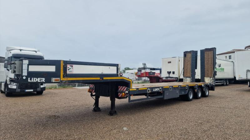 Lider trailer LIDER-3A - Puspiekabe zema profila platforma: foto 1 Lider trailer LIDER-3A - Puspiekabe zema profila platforma: foto 1