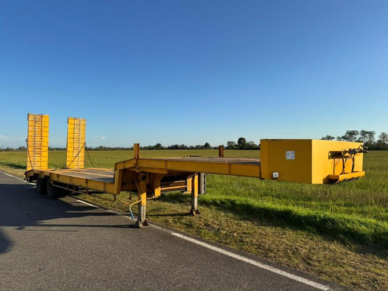 Louault SR2CA - Puspiekabe zema profila platforma: foto 1 Louault SR2CA - Puspiekabe zema profila platforma: foto 1