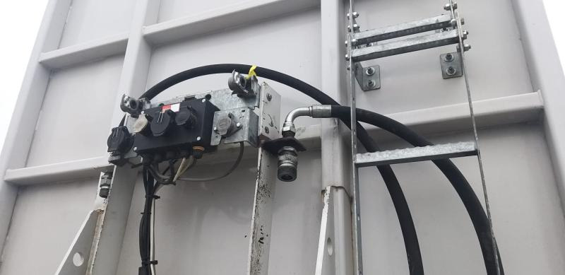 Bortu puspiekabe/ Platforma Pacton ET 3 01 BAC: foto 12