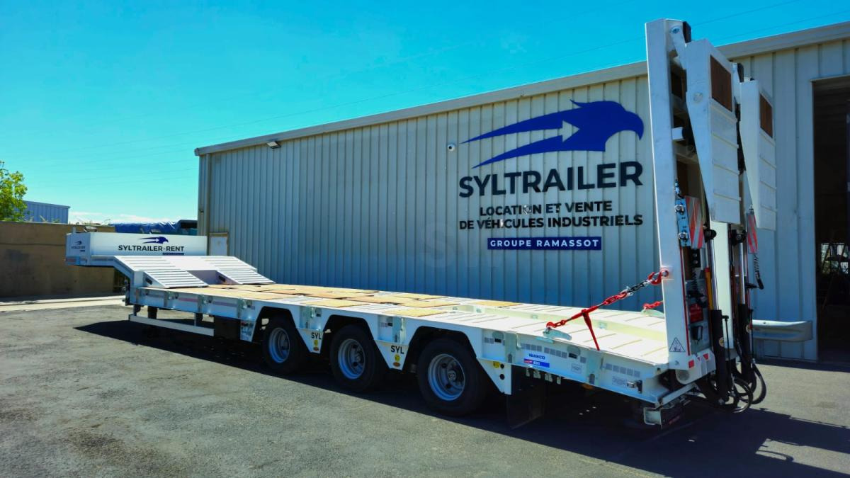 Puspiekabe zema profila platforma Syltrailer SYL (Location / Rent) F3W1L1B: foto 12