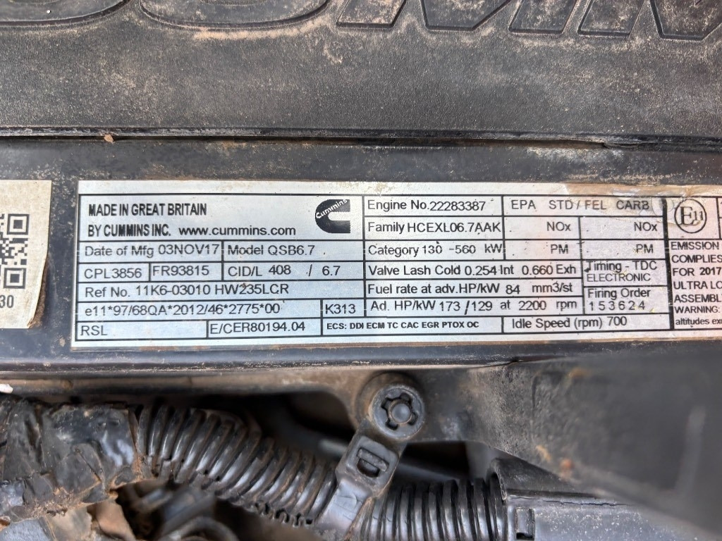 Kāpurķēžu ekskavators Hyundai HX 235 LCR - HX 220 - HX235LCR: foto 25