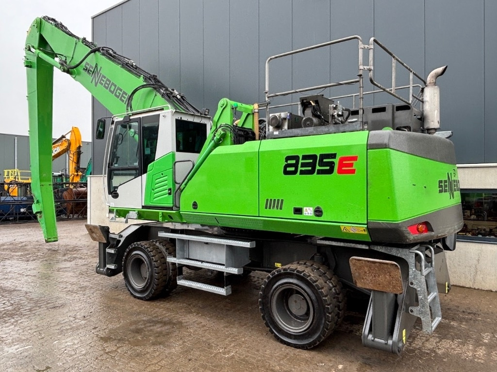 Atkritumu iekrāvējs Sennebogen 835 M - 835 E - 835E - 835M: foto 7 Atkritumu iekrāvējs Sennebogen 835 M - 835 E - 835E - 835M: foto 7