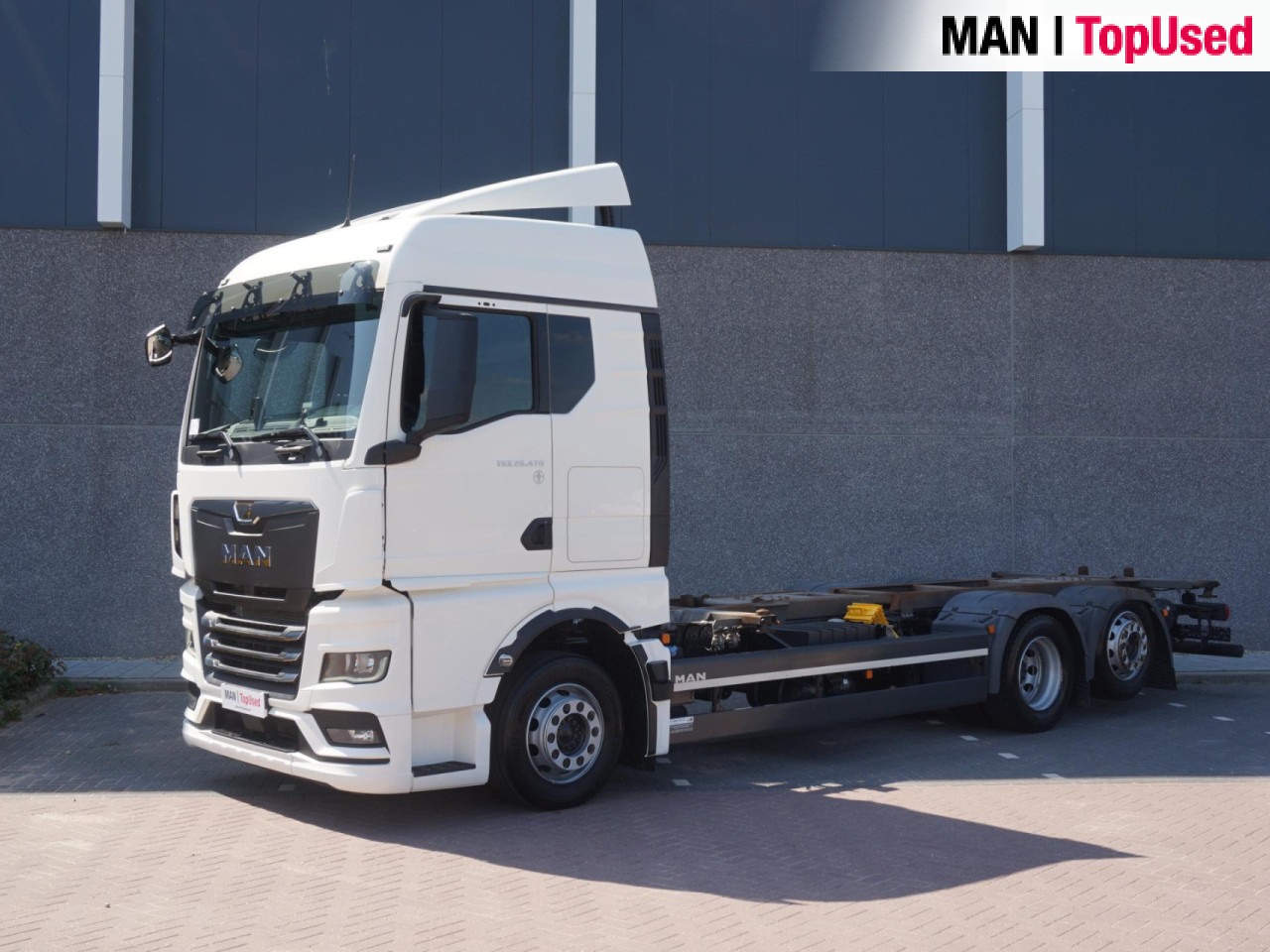 MAN TGX 26.470 6x2-4 LL CH Lift/Lenk/Retarder - Konteineru vedējs/ Kravas automašīna ar noņemamā virsbūve: foto 1 MAN TGX 26.470 6x2-4 LL CH Lift/Lenk/Retarder - Konteineru vedējs/ Kravas automašīna ar noņemamā virsbūve: foto 1