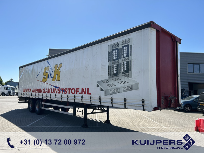 Bulthuis TSAA 08 / Curtainside Trailer / 2 axle BPW Drum / NL Trailer - Tenta puspiekabe: foto 1 Bulthuis TSAA 08 / Curtainside Trailer / 2 axle BPW Drum / NL Trailer - Tenta puspiekabe: foto 1