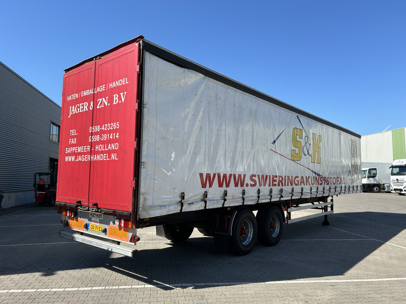 Bulthuis TSAA 08 / Curtainside Trailer / 2 axle BPW Drum / NL Trailer - Tenta puspiekabe: foto 2 Bulthuis TSAA 08 / Curtainside Trailer / 2 axle BPW Drum / NL Trailer - Tenta puspiekabe: foto 2