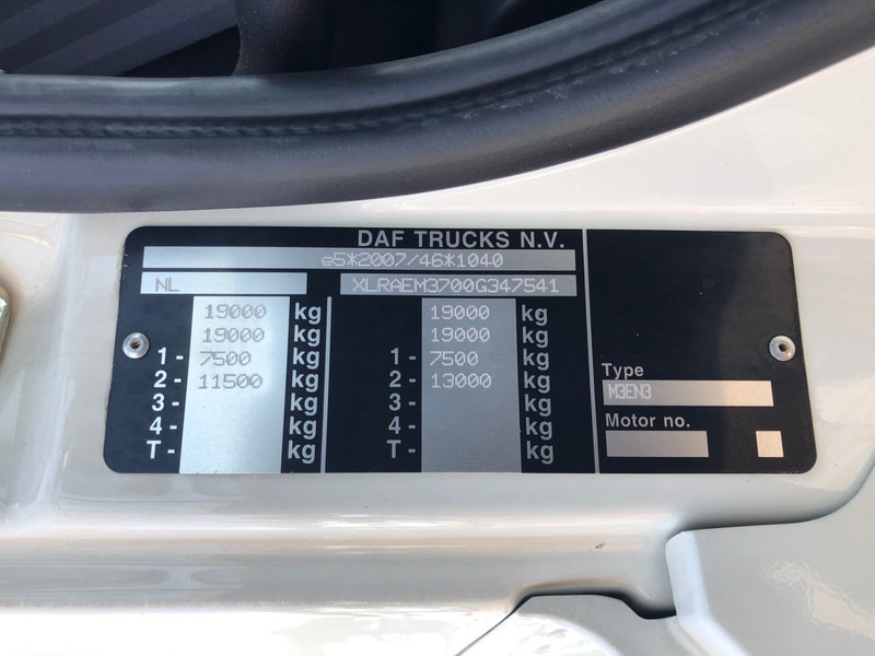 Kravas automašīna refrižerators DAF CF 260 FA / Carrier Koeler / Chereau Frigo Box / Laadklep / APK TUV 09-26: foto 20