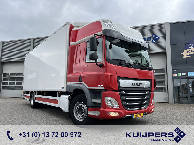 DAF CF 410 FA SC / New Tacho / 521 dkm / Box 7.5 mtr / Loadlift / NL Truck - Kravas automašīna ar slēgto virsbūvi: foto 1 DAF CF 410 FA SC / New Tacho / 521 dkm / Box 7.5 mtr / Loadlift / NL Truck - Kravas automašīna ar slēgto virsbūvi: foto 1