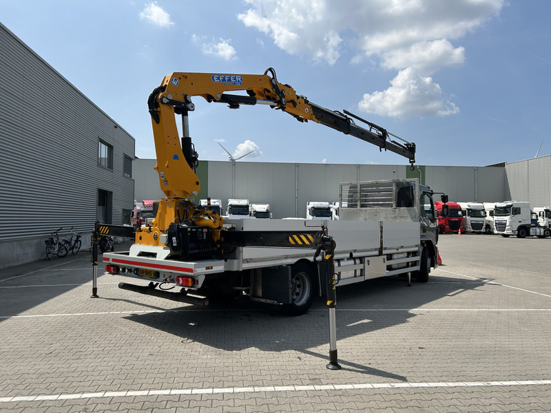 DAF LF 310 FA / Effer 175.2/3s Crane / 728 dkm / Flat Bed / APK TUV 10-25 - Kravas auto ar manipulatoru: foto 2 DAF LF 310 FA / Effer 175.2/3s Crane / 728 dkm / Flat Bed / APK TUV 10-25 - Kravas auto ar manipulatoru: foto 2