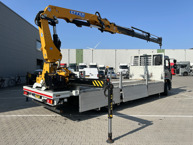 DAF LF 320 FA / Effer 175.2/c3s Crane / 363 dkm / Plateau / APK TUV 08-25 - Kravas auto ar manipulatoru: foto 2 DAF LF 320 FA / Effer 175.2/c3s Crane / 363 dkm / Plateau / APK TUV 08-25 - Kravas auto ar manipulatoru: foto 2