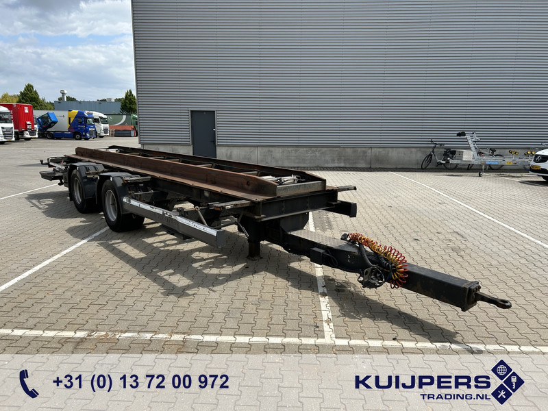 Krone ZZF 18 / Wipkar - Anhanger / Chassis / Loadlift / NL Trailer - Piekabe šasija: foto 1 Krone ZZF 18 / Wipkar - Anhanger / Chassis / Loadlift / NL Trailer - Piekabe šasija: foto 1