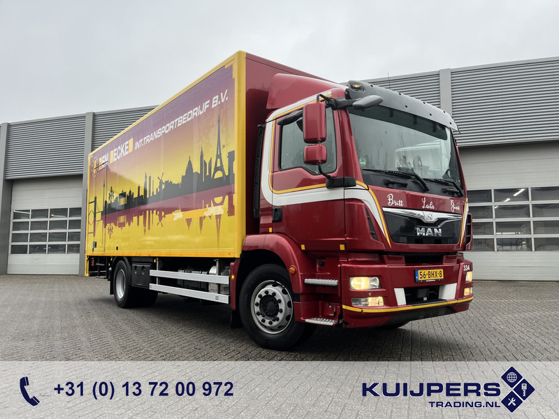 MAN TGM 18.250 Euro 6 / 18 Ton / 639 dkm / Box / Loadlift / APK TUV 12-25 - Kravas automašīna ar slēgto virsbūvi: foto 1 MAN TGM 18.250 Euro 6 / 18 Ton / 639 dkm / Box / Loadlift / APK TUV 12-25 - Kravas automašīna ar slēgto virsbūvi: foto 1