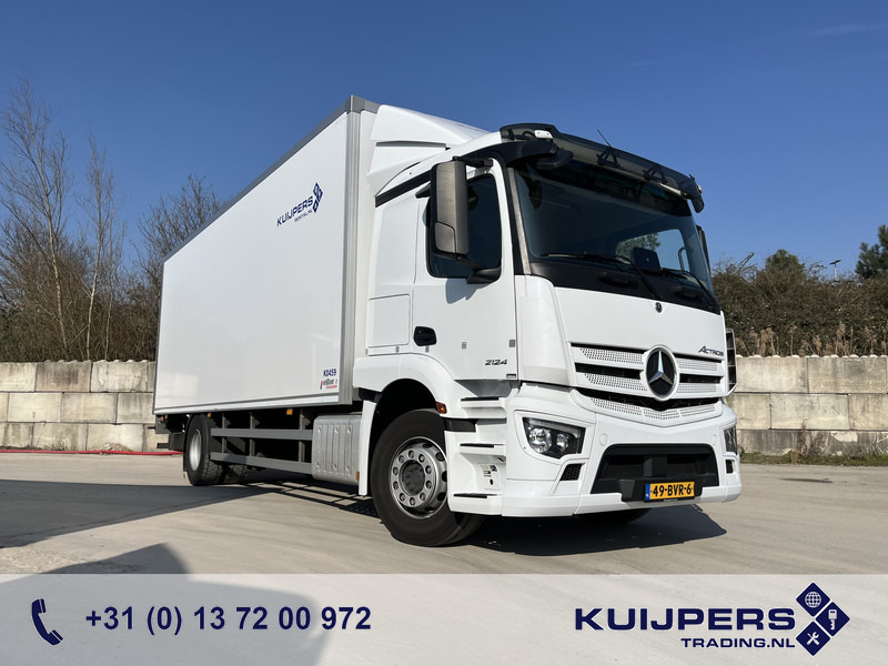 Mercedes-Benz Actros 2124 / 2023 / 18 Ton / 76 dkm / Box / Laadklep - Kravas automašīna ar slēgto virsbūvi: foto 1 Mercedes-Benz Actros 2124 / 2023 / 18 Ton / 76 dkm / Box / Laadklep - Kravas automašīna ar slēgto virsbūvi: foto 1