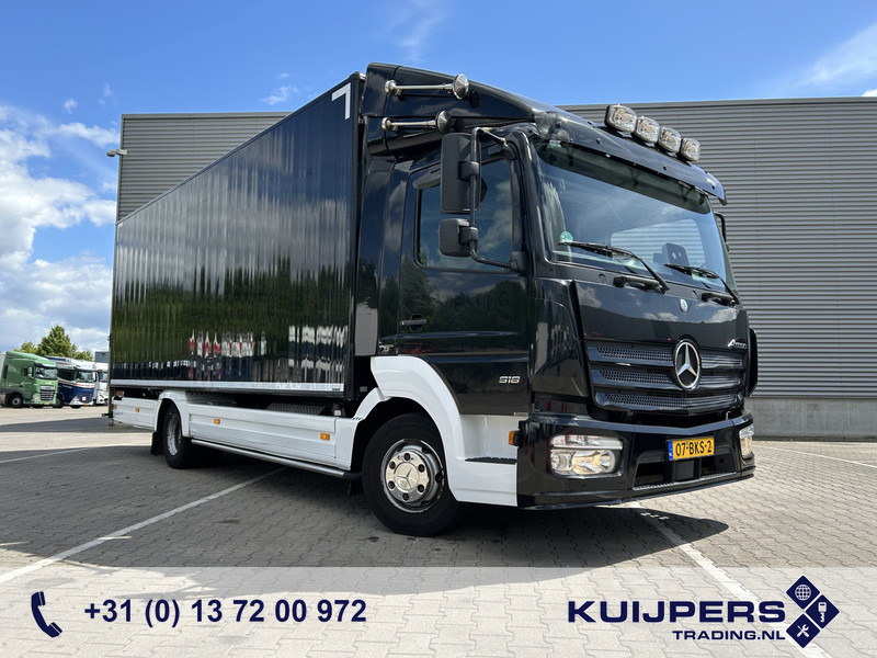 Mercedes-Benz Atego 818 / 8 Ton / 676 dkm / Box / Laadklep / APK TUV 03-26 - Kravas automašīna ar slēgto virsbūvi: foto 1 Mercedes-Benz Atego 818 / 8 Ton / 676 dkm / Box / Laadklep / APK TUV 03-26 - Kravas automašīna ar slēgto virsbūvi: foto 1