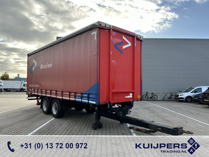 Pacton MXD 218 / Curtainside Trailer / BPW Drum / Wipkar / APK TUV 05-26 - Piekabe ar tentu: foto 1 Pacton MXD 218 / Curtainside Trailer / BPW Drum / Wipkar / APK TUV 05-26 - Piekabe ar tentu: foto 1