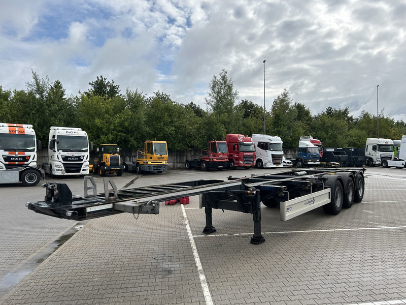 Puspiekabe noņemamā virsbūve/ Konteineru vedējs Renders Euro 925 / Container Chassis / 2x 20 - 40 - 45 FT / Drum / APK TUV 07-26: foto 16