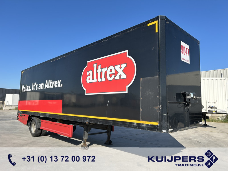 Renders ROC 12.10 City / Box / Loadlift 2000 kg / NL Trailer - Puspiekabe slēgtā virsbūve: foto 1 Renders ROC 12.10 City / Box / Loadlift 2000 kg / NL Trailer - Puspiekabe slēgtā virsbūve: foto 1
