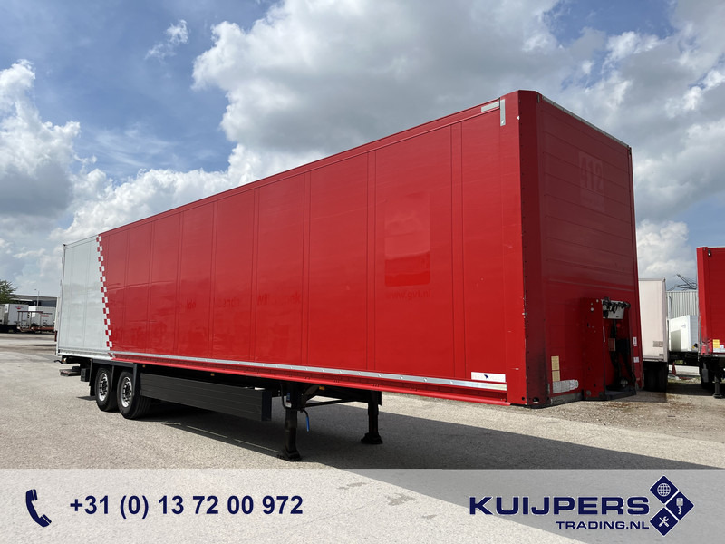 Schmitz Cargobull SCB S2 / Box Trailer / Loadlift / APK TUV 06-25 - Puspiekabe zema profila platforma: foto 1 Schmitz Cargobull SCB S2 / Box Trailer / Loadlift / APK TUV 06-25 - Puspiekabe zema profila platforma: foto 1