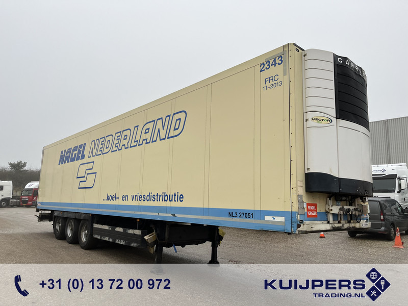 Schmitz Cargobull SKO 24 Cool / Carrier Vector 1850 / 2x Liftas / Frigo Box / NL Trailer - Puspiekabe refrižerators: foto 1 Schmitz Cargobull SKO 24 Cool / Carrier Vector 1850 / 2x Liftas / Frigo Box / NL Trailer - Puspiekabe refrižerators: foto 1