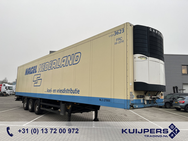 Schmitz Cargobull SKO 24L Cool / Carrier Vector 1850 / BPW Drum / Frigo Box / NL Trailer - Puspiekabe refrižerators: foto 1 Schmitz Cargobull SKO 24L Cool / Carrier Vector 1850 / BPW Drum / Frigo Box / NL Trailer - Puspiekabe refrižerators: foto 1