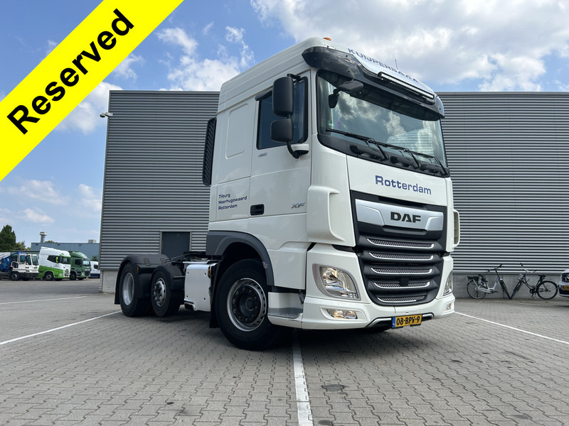 DAF XF 480 FTP Space Cab / 6x2 / Stand Airco / APK 06-26 - Vilcējs: foto 1 DAF XF 480 FTP Space Cab / 6x2 / Stand Airco / APK 06-26 - Vilcējs: foto 1