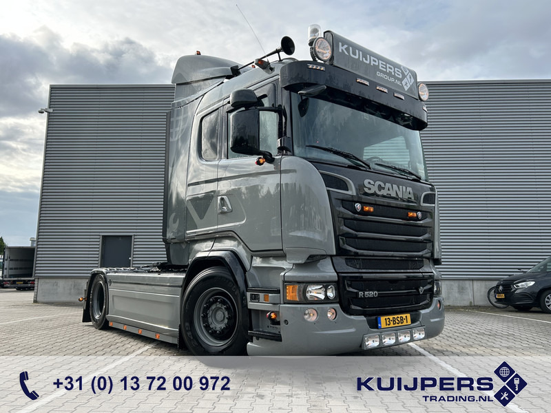 Scania R520 V8 / Showtruck / Buffl Special Interior / Vol Lucht / Retarder - Vilcējs: foto 1 Scania R520 V8 / Showtruck / Buffl Special Interior / Vol Lucht / Retarder - Vilcējs: foto 1