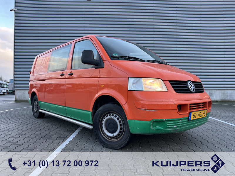 Volkswagen Transporter T5 2.5 TDI / L2 H1 / Double Cabin / Tow Bar - Mazs furgons, Kravas-pasažieru furgons: foto 1 Volkswagen Transporter T5 2.5 TDI / L2 H1 / Double Cabin / Tow Bar - Mazs furgons, Kravas-pasažieru furgons: foto 1