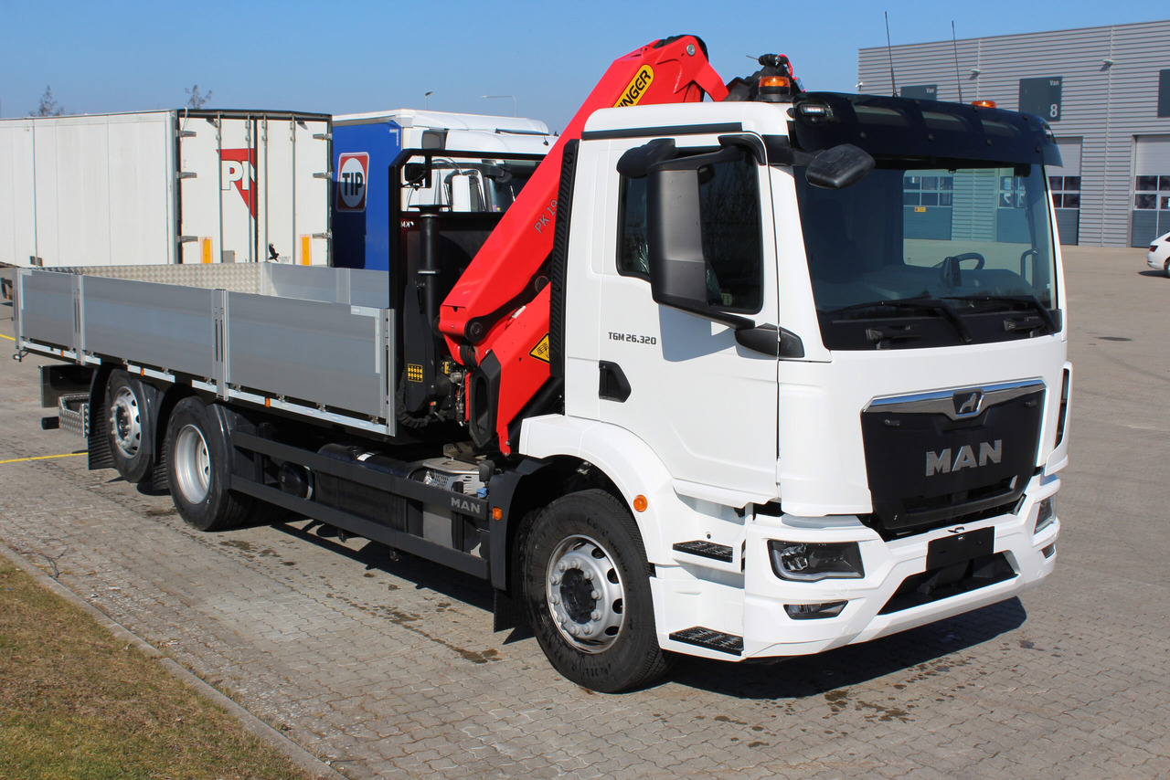 MAN TGM 26.320 6×2-4 PK19.001SLD5 Brädgårdsbil - Bortu kravas automašīna/ Platforma, Kravas auto ar manipulatoru: foto 2 MAN TGM 26.320 6×2-4 PK19.001SLD5 Brädgårdsbil - Bortu kravas automašīna/ Platforma, Kravas auto ar manipulatoru: foto 2