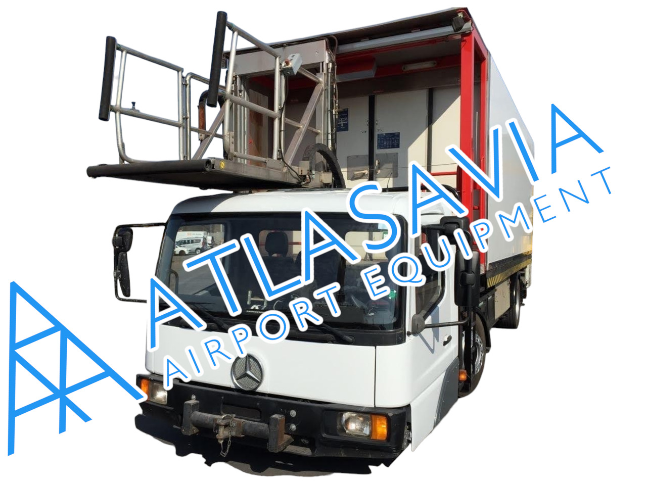 Kamag Catering Highloader - Pārtikas piegādāšanas transportlīdzeklis: foto 1 Kamag Catering Highloader - Pārtikas piegādāšanas transportlīdzeklis: foto 1