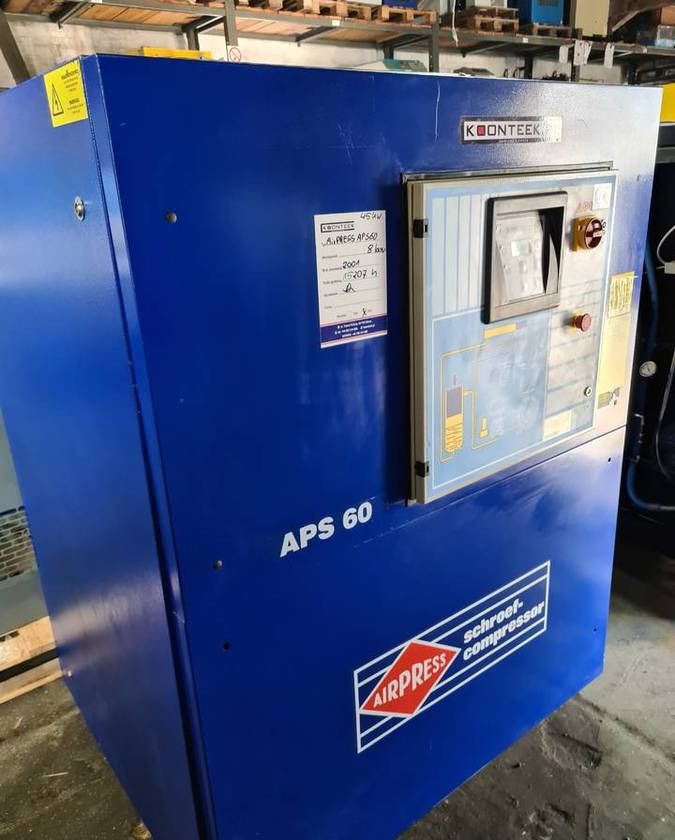 Kompresor śrubowy AIRPRESS APS 60, 45 kw - Gaisa kompresors: foto 3 Kompresor śrubowy AIRPRESS APS 60, 45 kw - Gaisa kompresors: foto 3