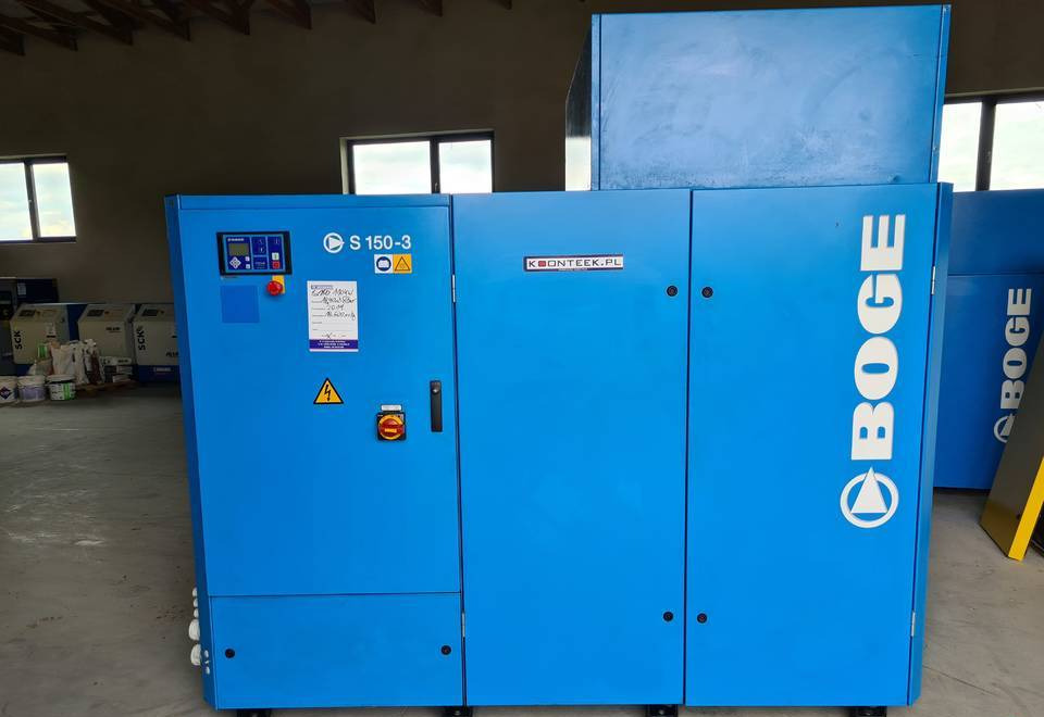 Kompresor śrubowy BOGE S 150-3 110 kW - Gaisa kompresors: foto 3 Kompresor śrubowy BOGE S 150-3 110 kW - Gaisa kompresors: foto 3
