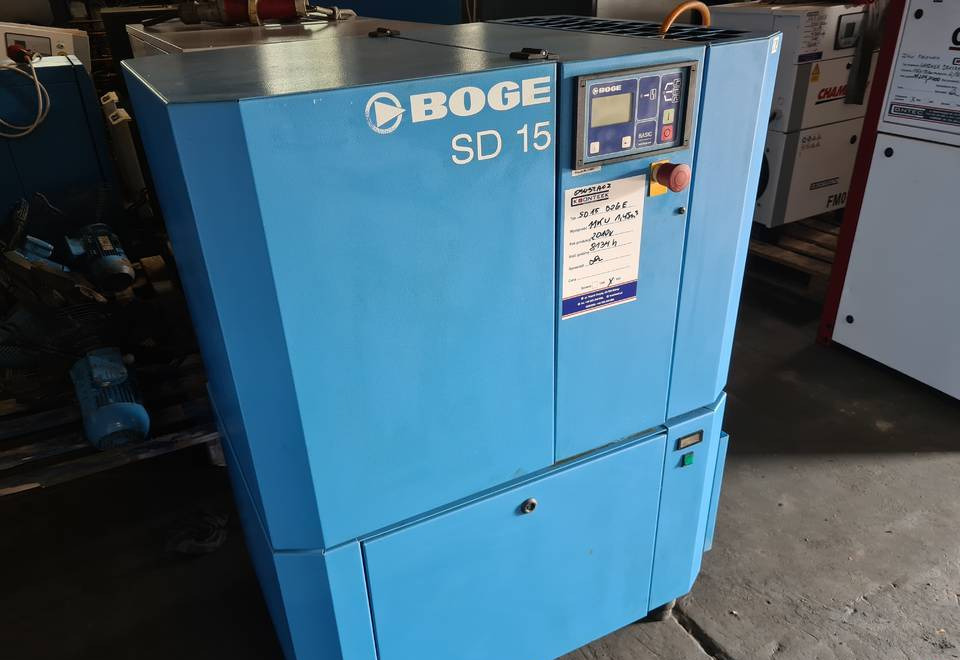 Kompresor śrubowy Boge SD 15, 11 kw - Gaisa kompresors: foto 3 Kompresor śrubowy Boge SD 15, 11 kw - Gaisa kompresors: foto 3