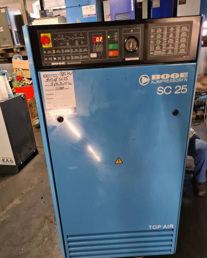 Sprężarka tłokowa BOGE SC 25, 18,5 kw - Gaisa kompresors: foto 2 Sprężarka tłokowa BOGE SC 25, 18,5 kw - Gaisa kompresors: foto 2