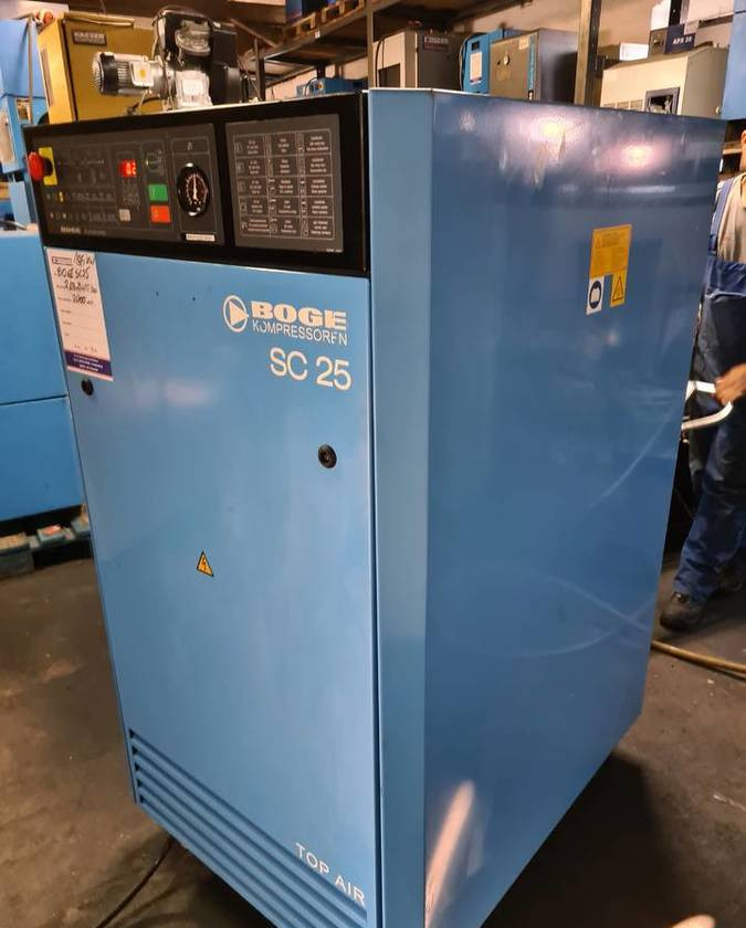 Sprężarka tłokowa BOGE SC 25, 18,5 kw - Gaisa kompresors: foto 1 Sprężarka tłokowa BOGE SC 25, 18,5 kw - Gaisa kompresors: foto 1