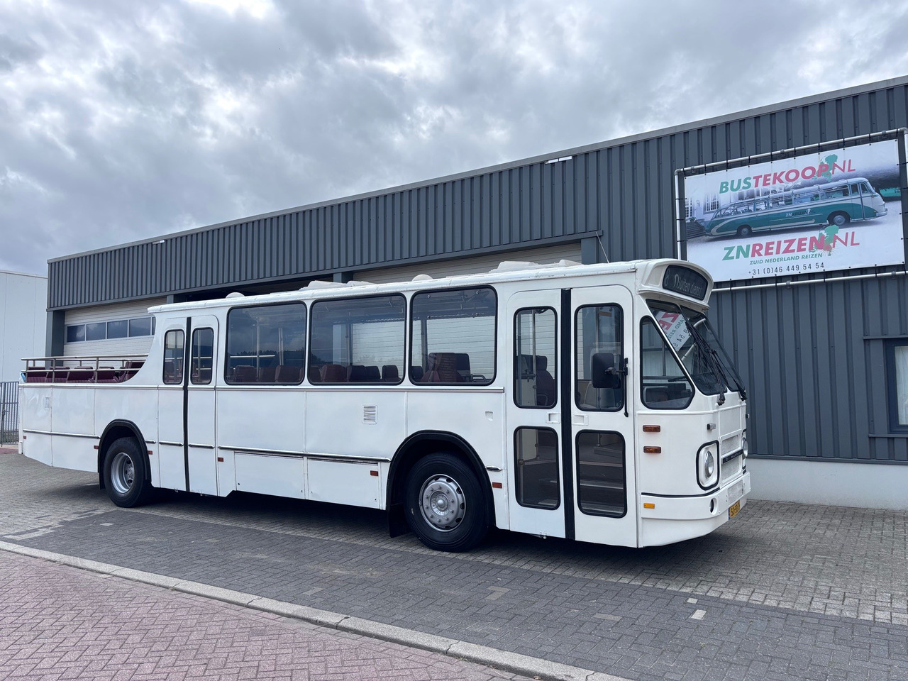 DAF Den Oudsten MB200 DKDL Cabriobus - Pilsētas autobuss: foto 1 DAF Den Oudsten MB200 DKDL Cabriobus - Pilsētas autobuss: foto 1