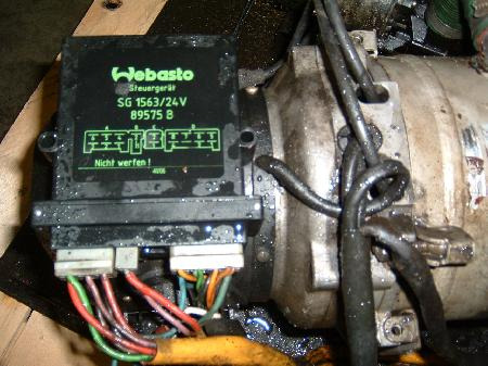 Webasto uit DAF Den Oudsten SB220 - Apsilde/ Ventilācija - Autobuss: foto 1 Webasto uit DAF Den Oudsten SB220 - Apsilde/ Ventilācija - Autobuss: foto 1