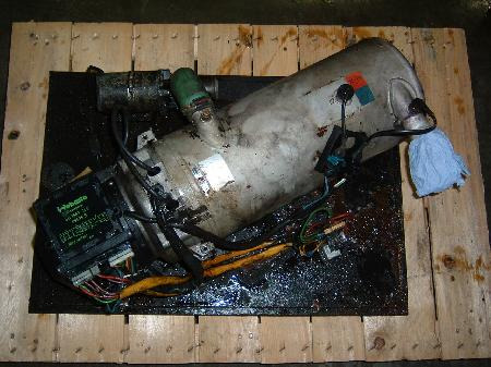 Webasto uit DAF Den Oudsten SB220 - Apsilde/ Ventilācija - Autobuss: foto 2 Webasto uit DAF Den Oudsten SB220 - Apsilde/ Ventilācija - Autobuss: foto 2