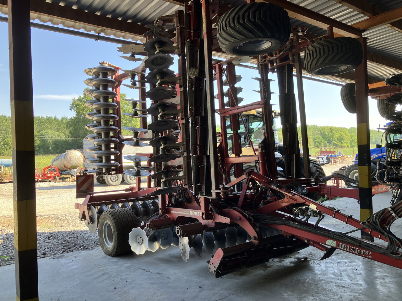 HORSCH Joker 8 RT - Disku ecēša: foto 1 HORSCH Joker 8 RT - Disku ecēša: foto 1