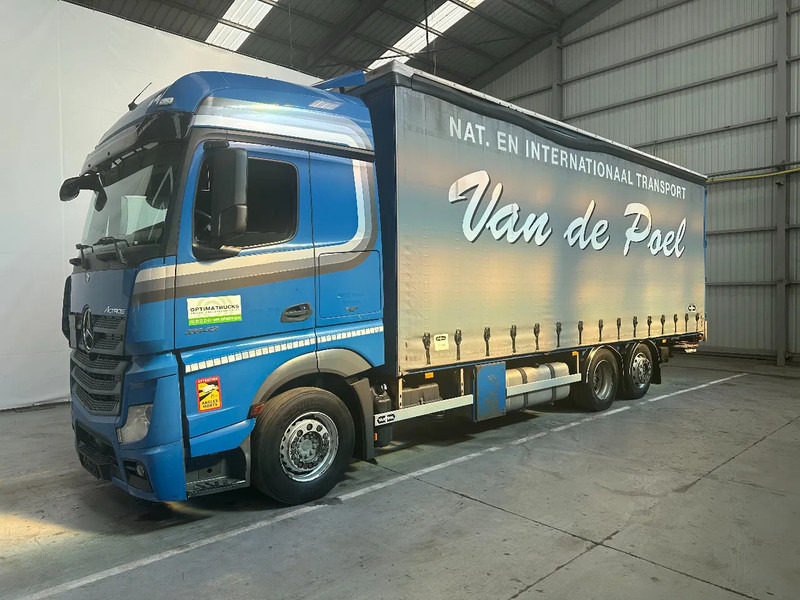 Mercedes-Benz Actros 2642 6x2 - Kravas automašīna ar tentu: foto 1 Mercedes-Benz Actros 2642 6x2 - Kravas automašīna ar tentu: foto 1