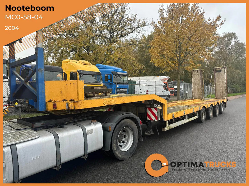 Nooteboom MC0-58-04 - 70 TON - Puspiekabe zema profila platforma: foto 1 Nooteboom MC0-58-04 - 70 TON - Puspiekabe zema profila platforma: foto 1