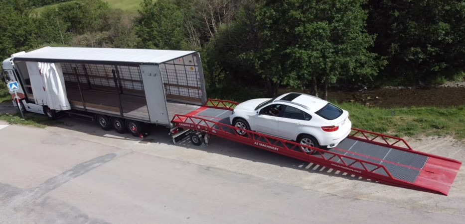AZ RAMP EASY-XL 8 mobile loading ramp - Iekraušanas rampa: foto 2 AZ RAMP EASY-XL 8 mobile loading ramp - Iekraušanas rampa: foto 2