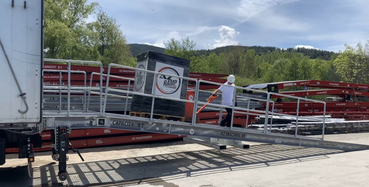 AZ RAMP-PRIME PRIME WLO + 12 FULL GALVA Mobil Loading Ramp - Iekraušanas rampa: foto 5 AZ RAMP-PRIME PRIME WLO + 12 FULL GALVA Mobil Loading Ramp - Iekraušanas rampa: foto 5